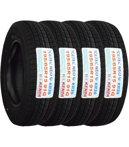 Amazon.co.jp: ケンダ(KENDA) スタッドレスタイヤ ICETEC NEO KR36 195